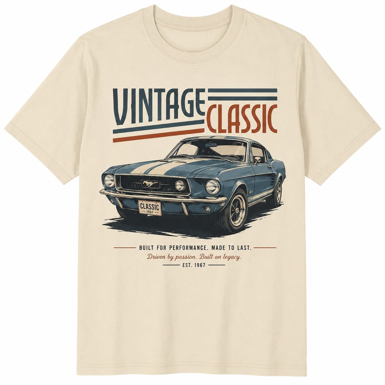 Largenza Vintage Classic Graphic Tee